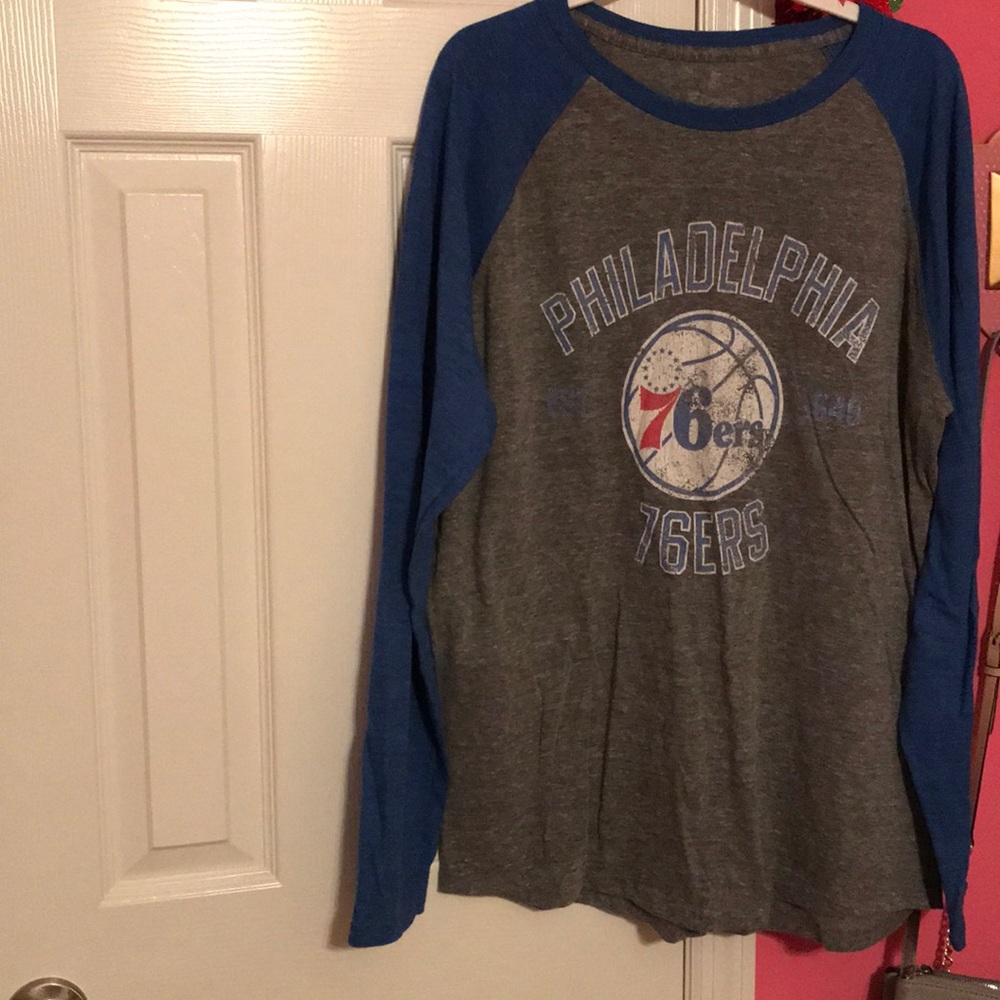 Philadelphia 76ers long sleeve shirt